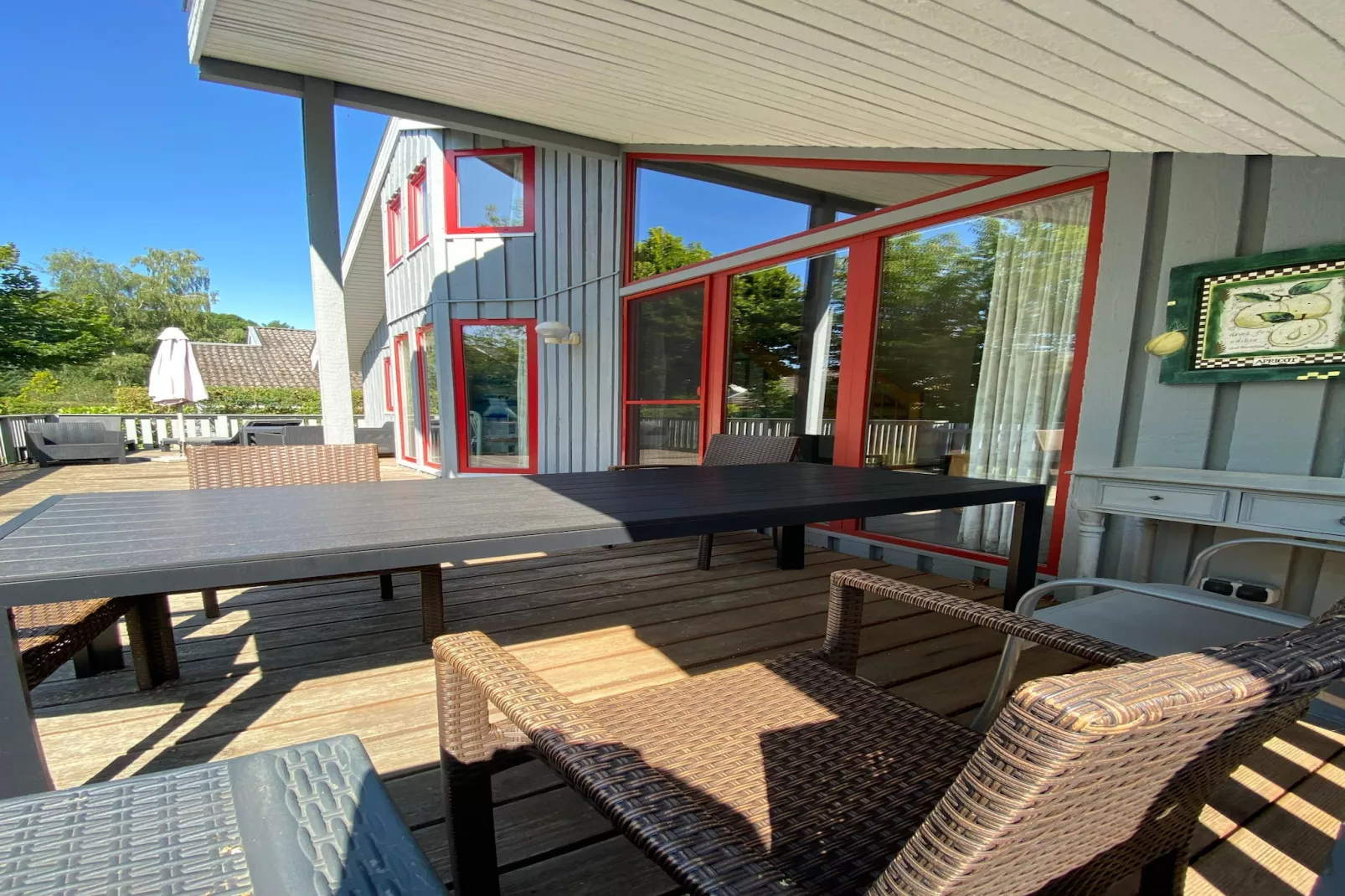 FH Wildgans Comfort mit Sauna & Kaminofen 81 qm 85-Terrace balcony