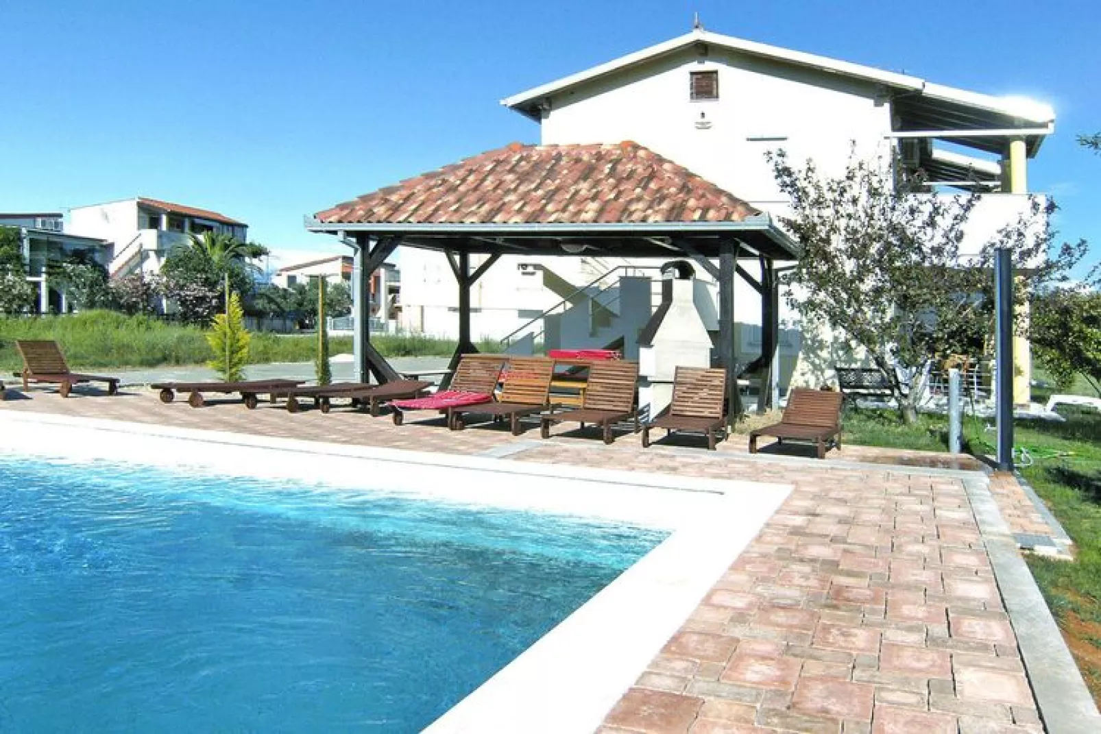 Apartments Lug Privlaka A4 plus1 ca 40 qm  with 5 persons-Pool