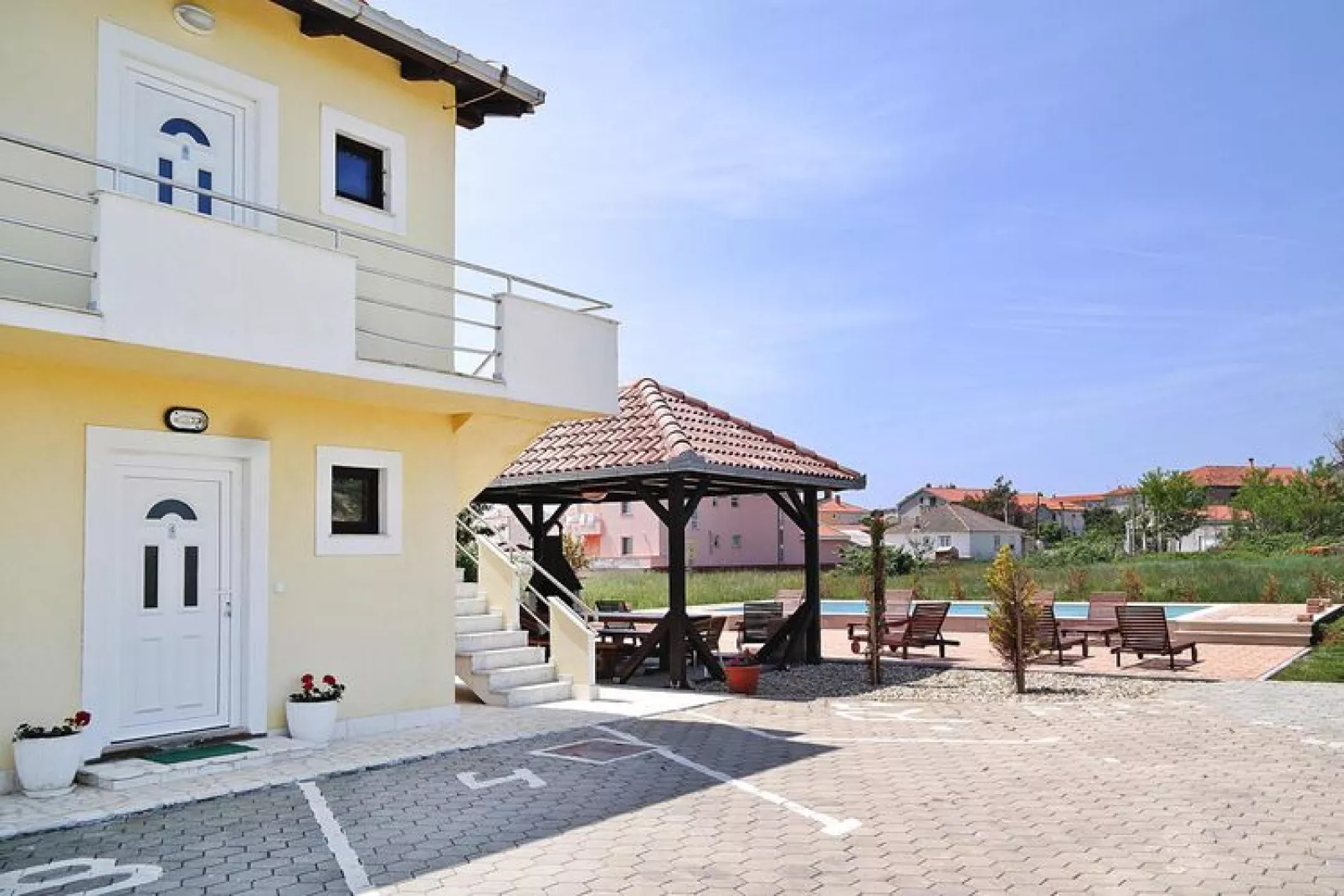 Apartments Lug Privlaka A4 plus1 ca 40 qm  with 5 persons-Exterior summer