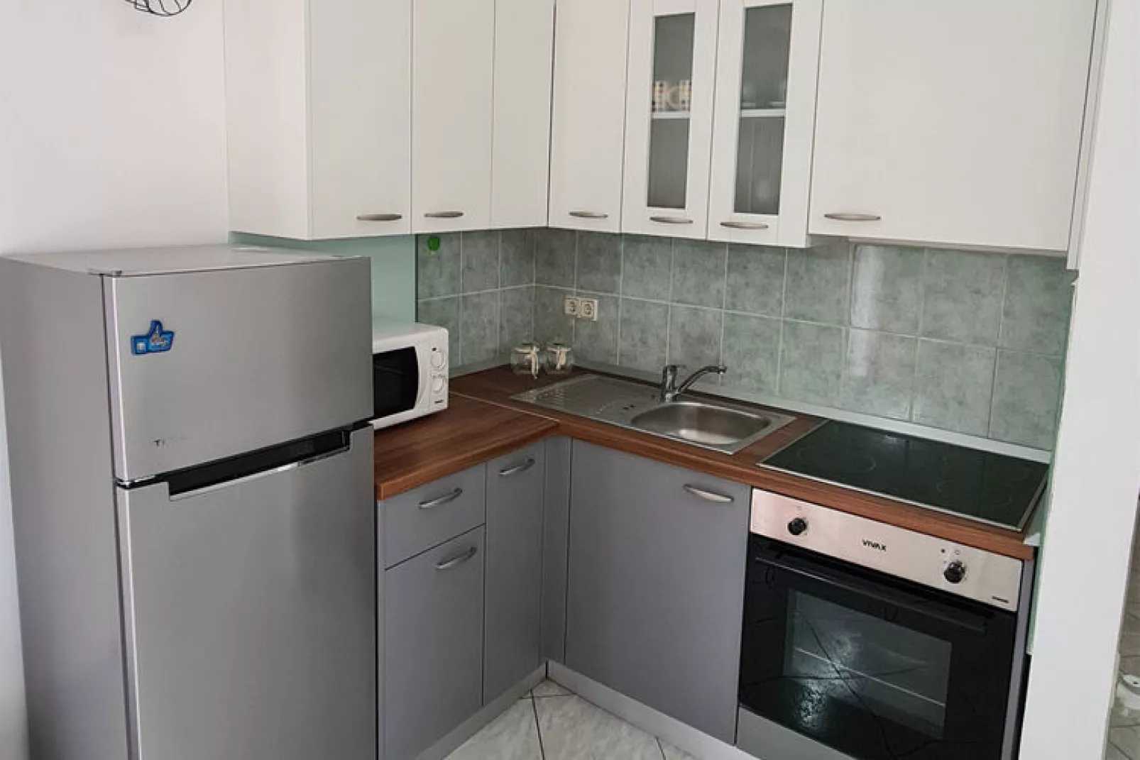 A6 - Apartments Ljilja PrivlakaA6 ca 60 qm bei Belegung mit 1-4 Pers-Küche