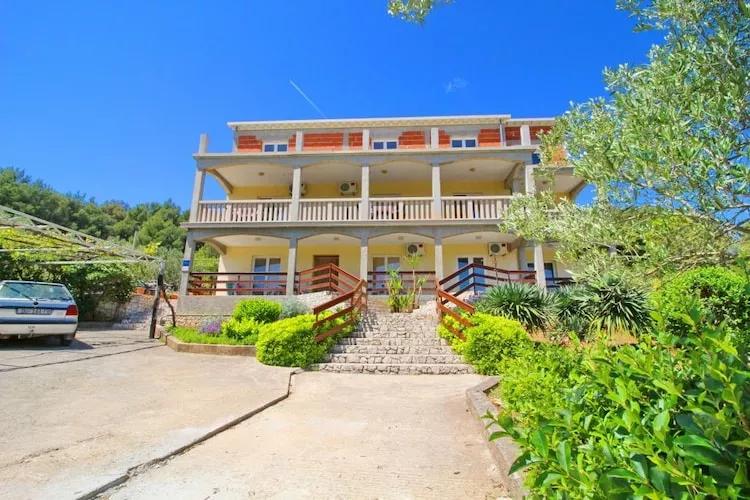 Apartments Veselka, Lumbarda - One Bedroom Apartment with Terrace and Garden View (Apt 1)-Outdoor