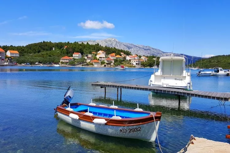 Apartments Veselka, Lumbarda  - Two Bedroom Apartment with Terrace and Sea View (Apt 3)-Ambiance