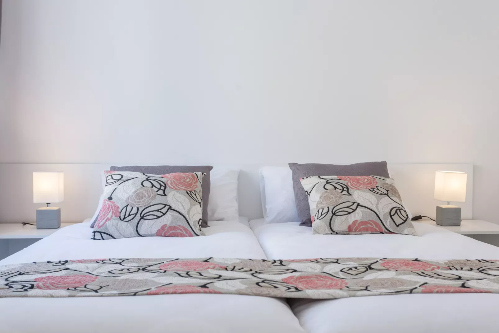 Apartments Oleander Sea View - One Bedroom Apartment with Terrace and Sea View (Mali)-Bedroom