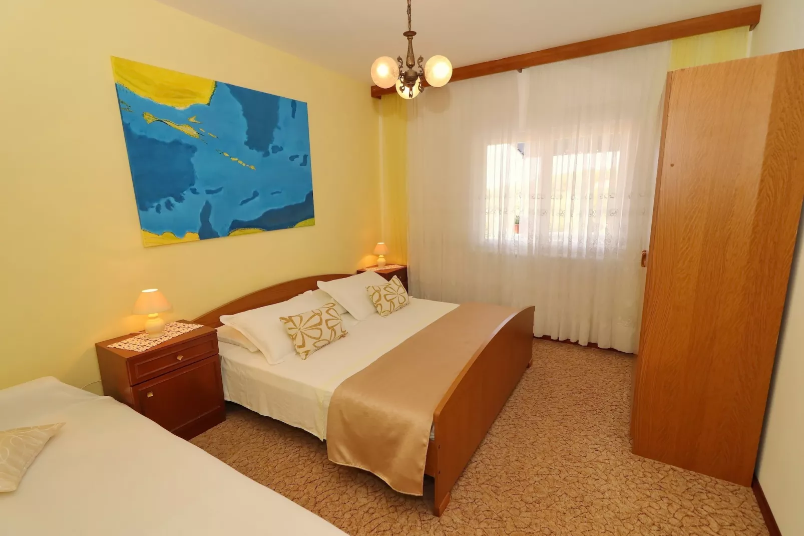 Apartments Villa Marijana - Comfort Two Bedroom Apartment with Terrace and Garden View (Marijana 2)-Bedroom