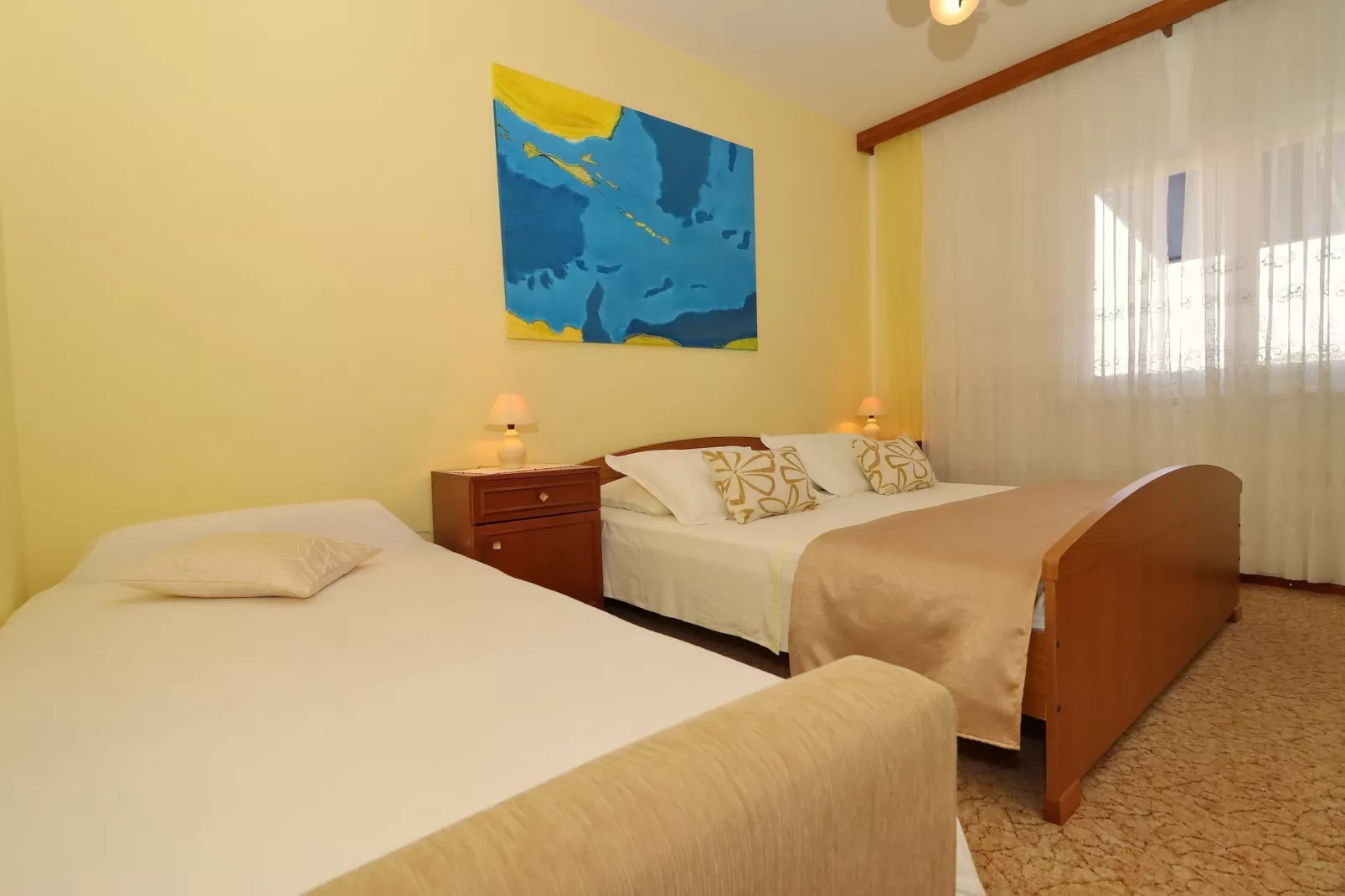 Apartments Villa Marijana - Comfort Two Bedroom Apartment with Terrace and Garden View (Marijana 2)-Bedroom