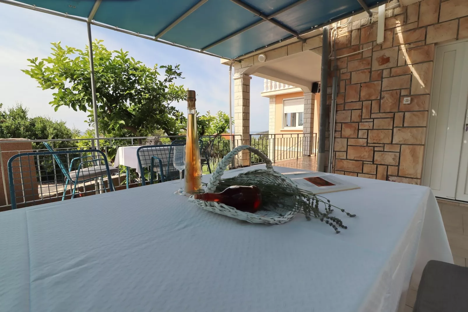 Apartments Villa Marijana - Standard One Bedroom Apartment with Terrace and Garden View (Marijana 4)-Terrasse