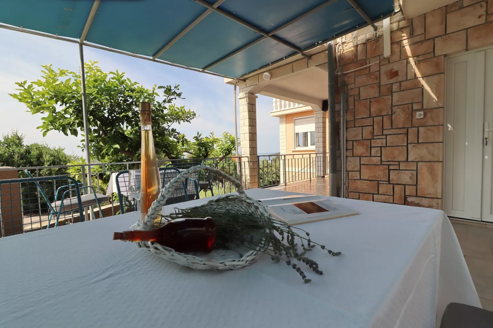 Apartments Villa Marijana - Standard One Bedroom Apartment with Terrace and Garden View (Marijana 4)-Terrasse