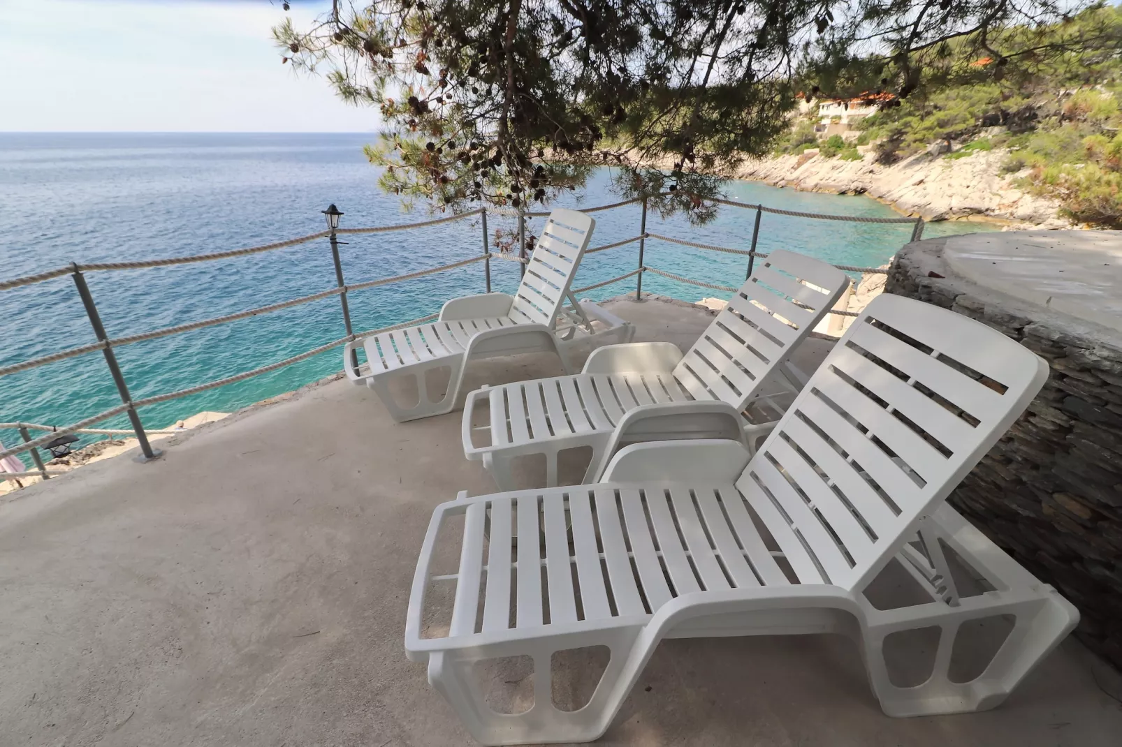 Apartments Villa Marijana - Standard Two Bedroom Apartment with Terrace and Garden View (Marijana 5)-Terrasse