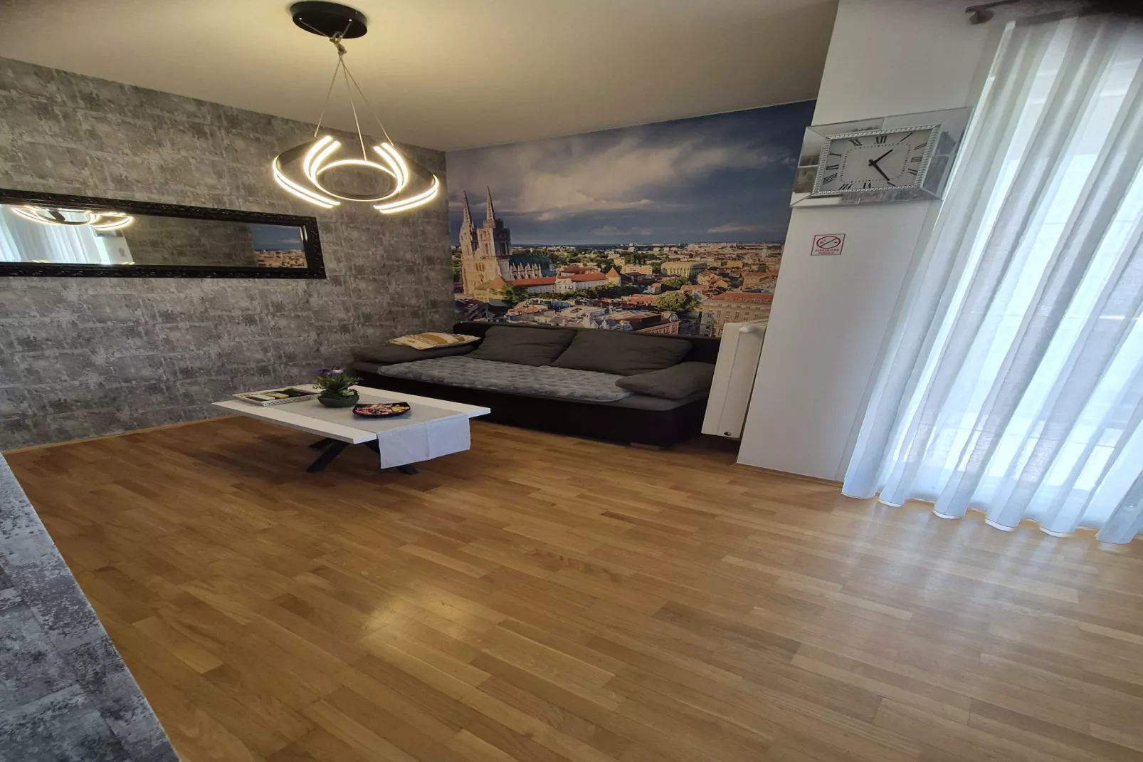 Apartment Josip - One Bedroom apartment-Living room