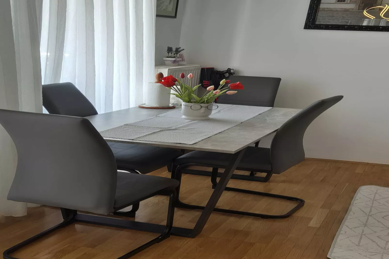 Apartment Josip - One Bedroom apartment-Living room