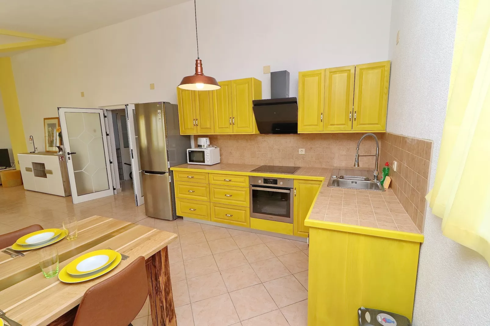 Apartments Villa Michele-Three Bedroom Apartment with Partial Sea View ( Grejp )-Kitchen