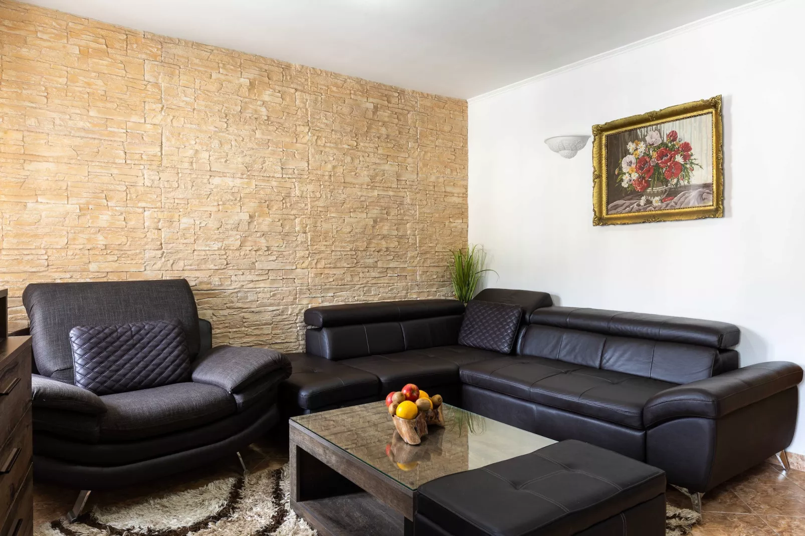 Holiday Home By The Sea-Living room