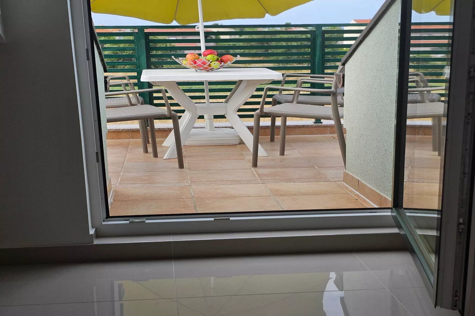 Apartments Mlikota - One Bedroom Apartment with Balcony - A5 59675-Terrace balcony