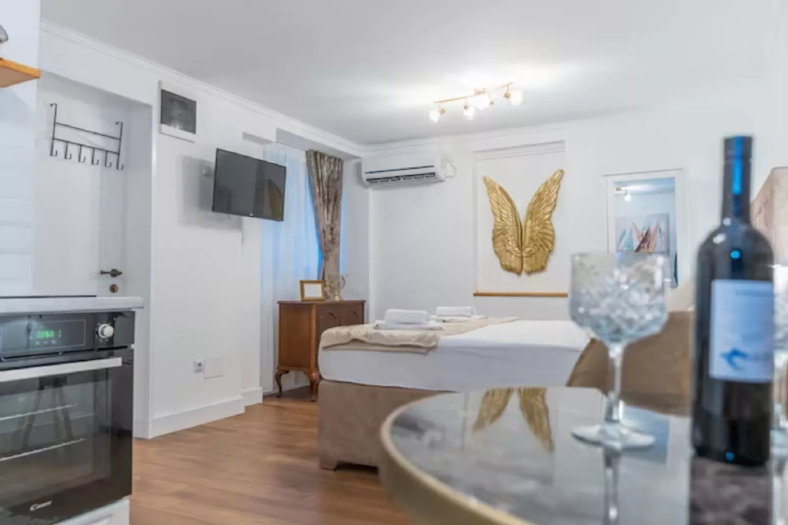 Apartment Art Split Center  - Deluxe Studio Apartment A1-Living room