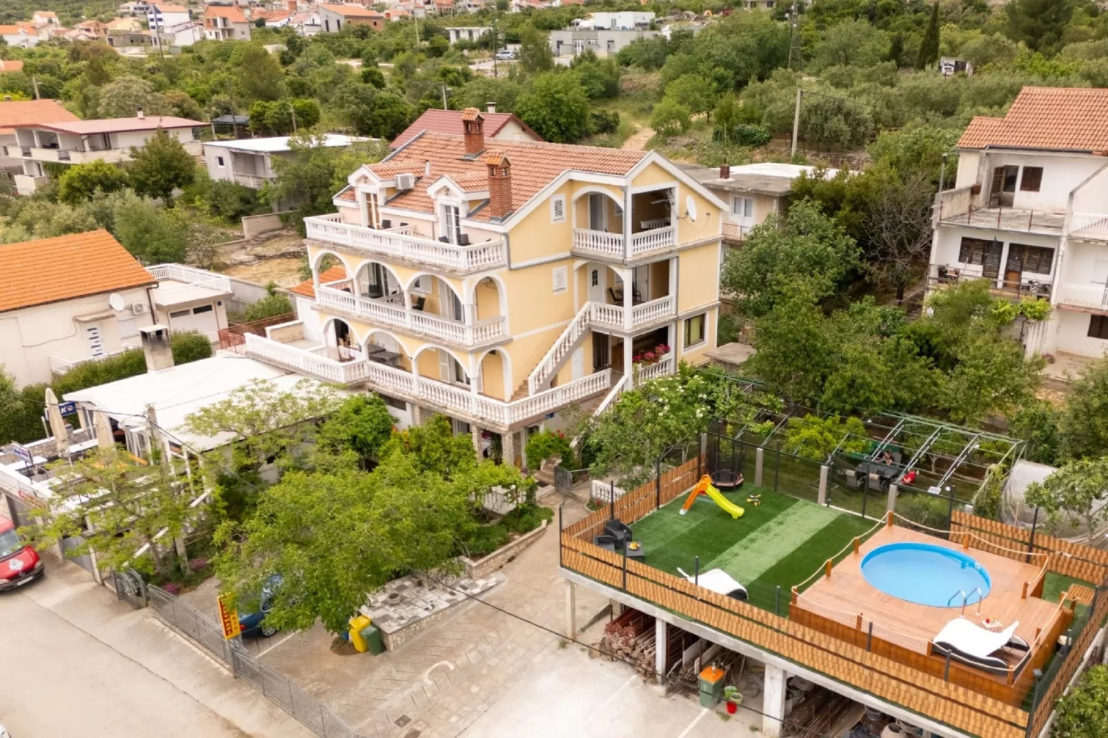 Apartments Milic - One Bedroom Apartment with Sea View and Terrace A-Outdoor