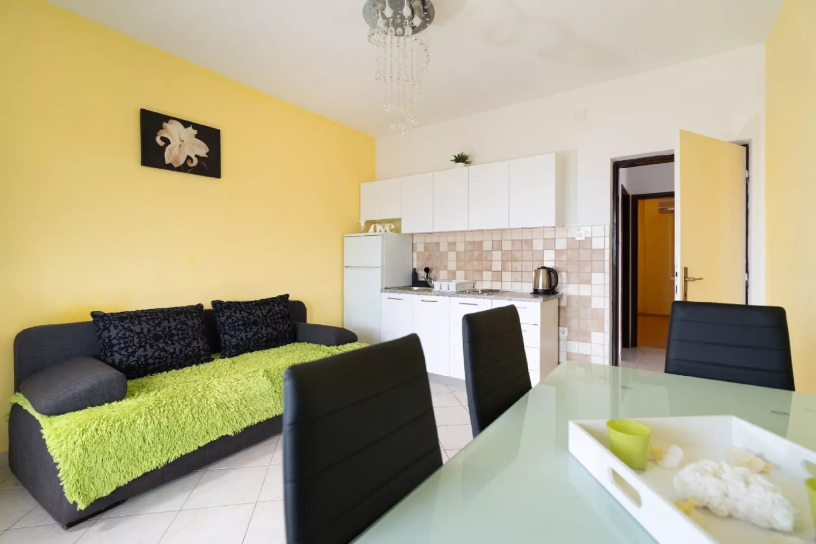 Apartments Milic - One Bedroom Apartment  with Terrace and Sea View C-Kitchen