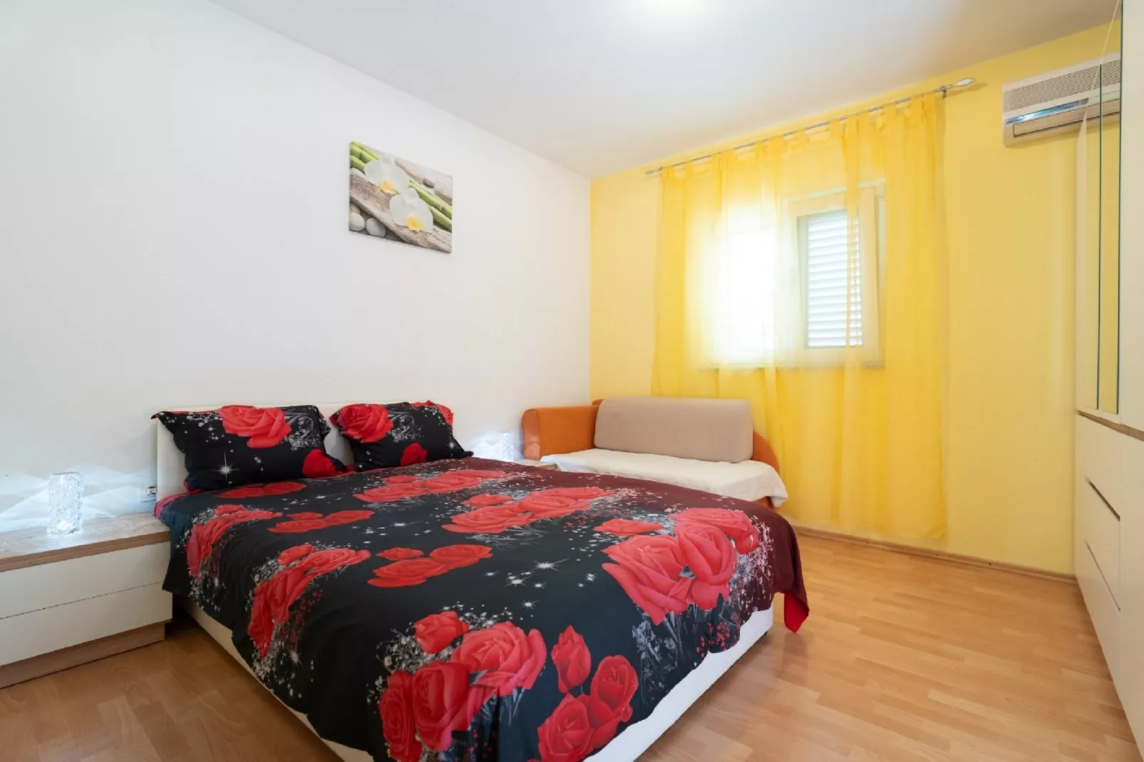 Apartments Milic - One Bedroom Apartment  with Terrace and Sea View C-Bedroom