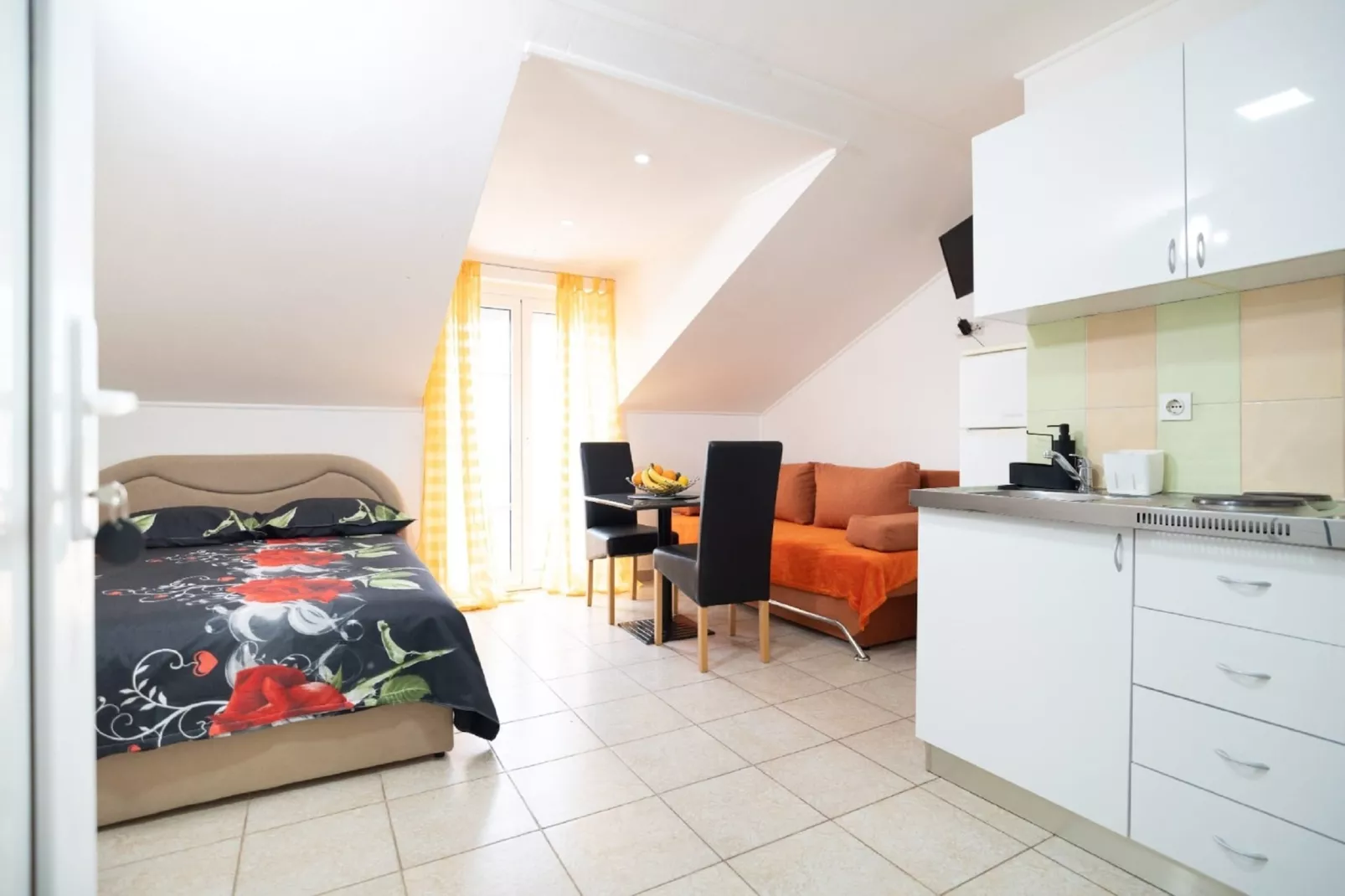Apartments Milic - Studio Apartment with Sea View 4-Living room