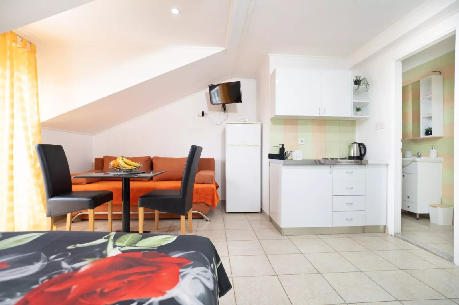 Apartments Milic - Studio Apartment with Sea View 4-Living room