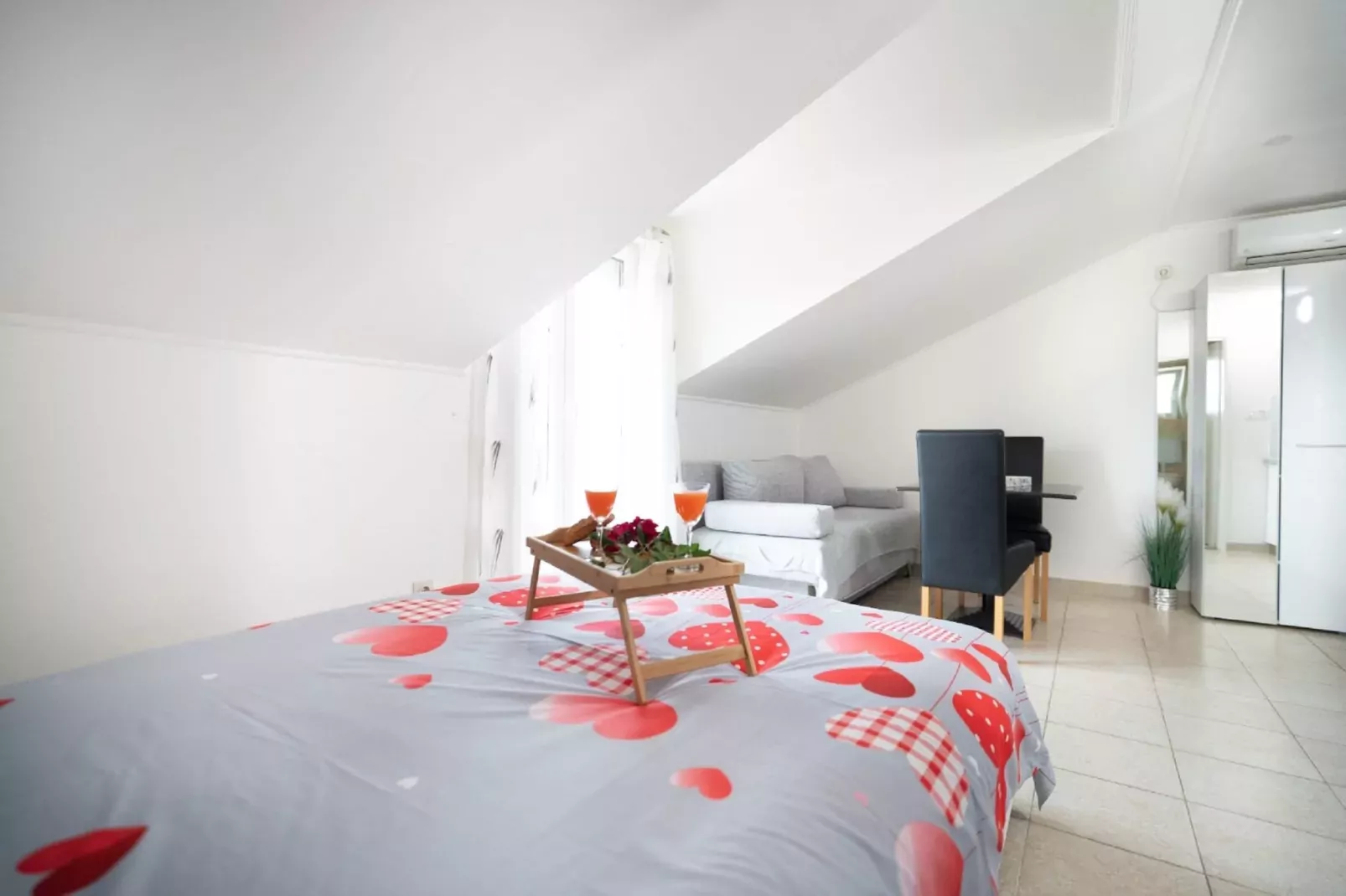 Apartments Milic - Studio Apartment with Sea View 4-Living room