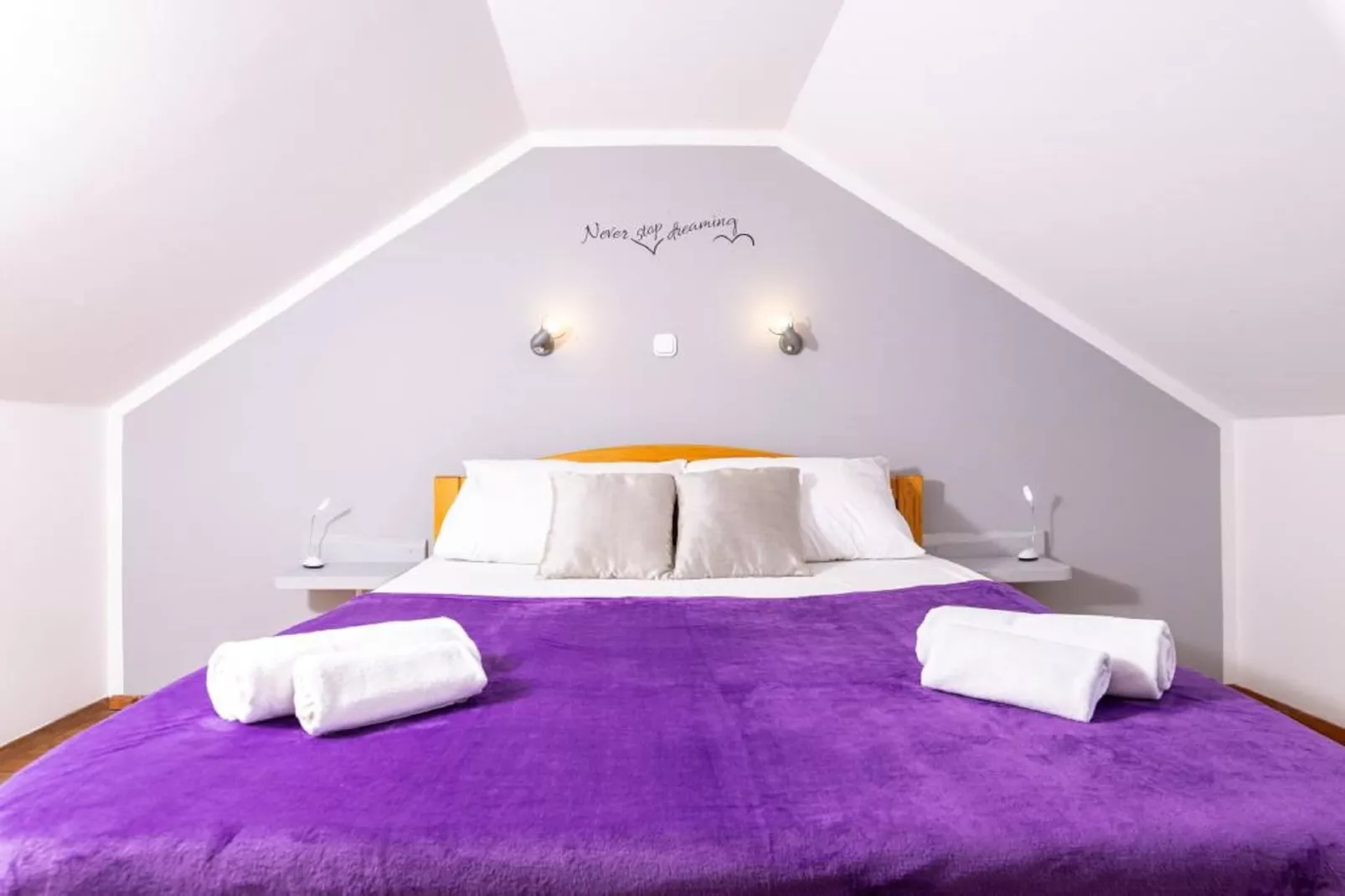 Apartments Vela Stiniva - Two Bedroom Apartment with Terrace and Sea View - A1 (67633)-Bedroom