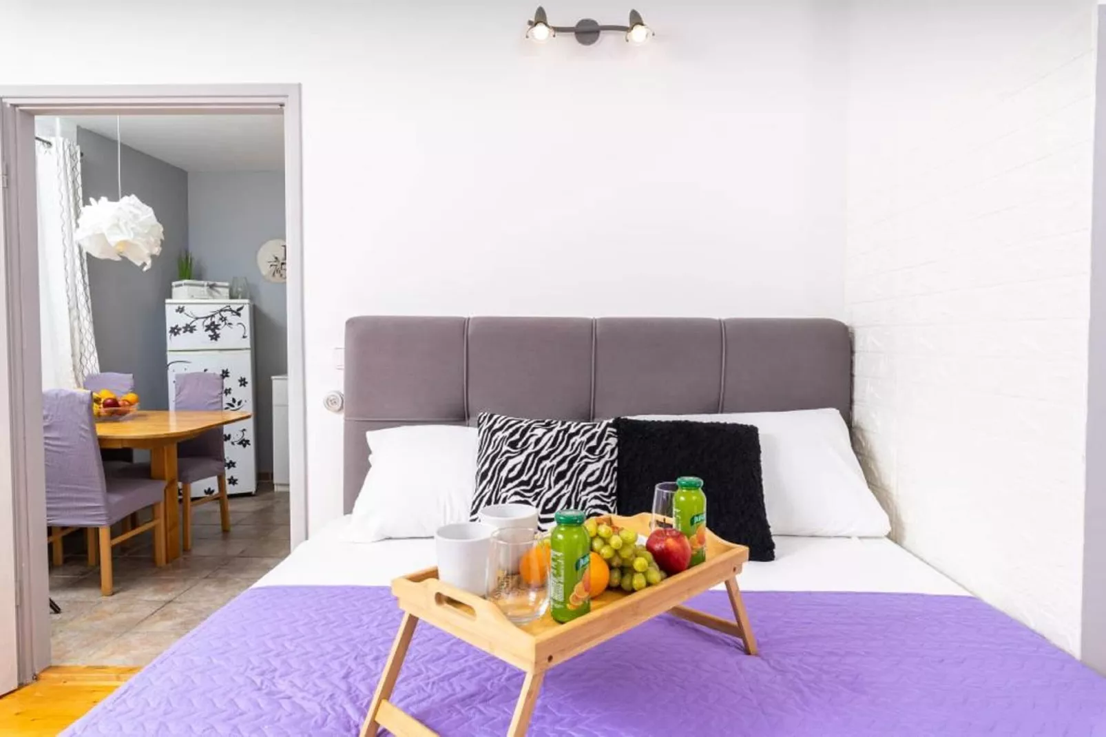 Apartments Vela Stiniva - Two Bedroom Apartment with Terrace and Sea View - A1 (67633)-Bedroom