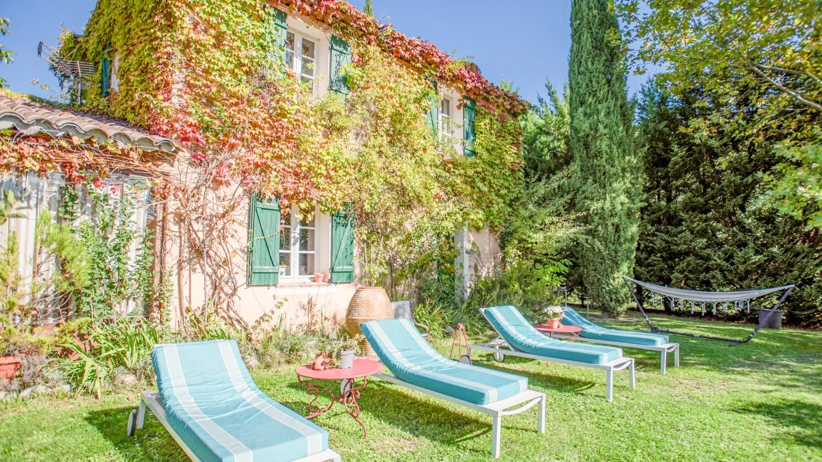 La petite maison de la ferme rose-Jardin d'été