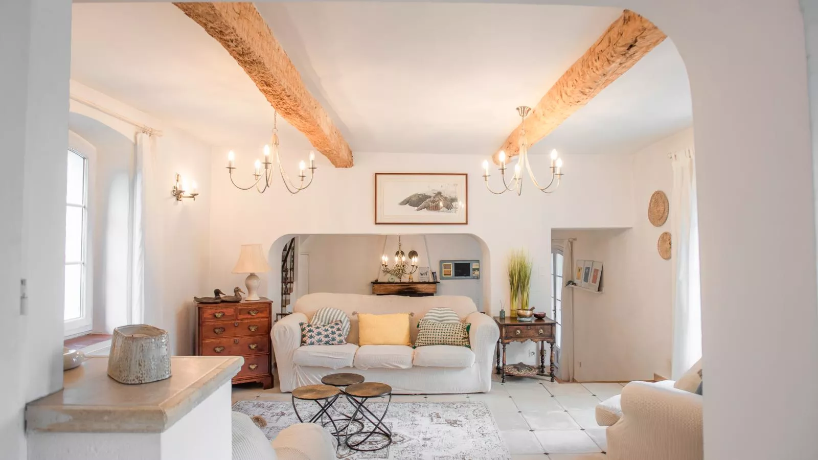 Mas de la Peirouard-Living room