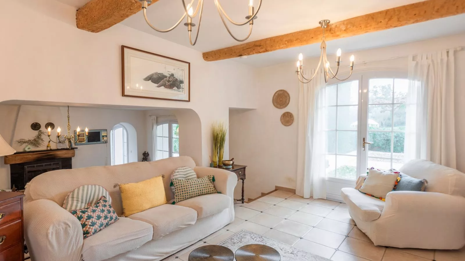 Mas de la Peirouard-Living room