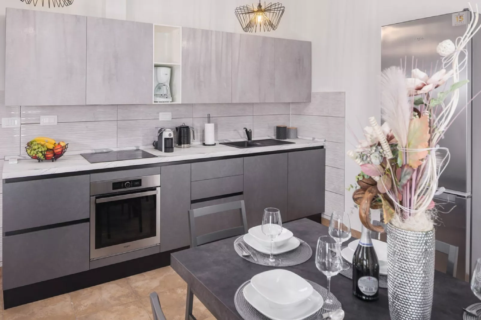 Villa Tomicich - Three Bedroom Villa with Swimming Pool-Kitchen