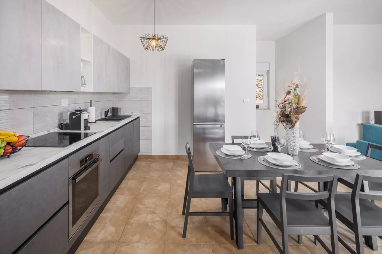 Villa Tomicich - Three Bedroom Villa with Swimming Pool-Kitchen