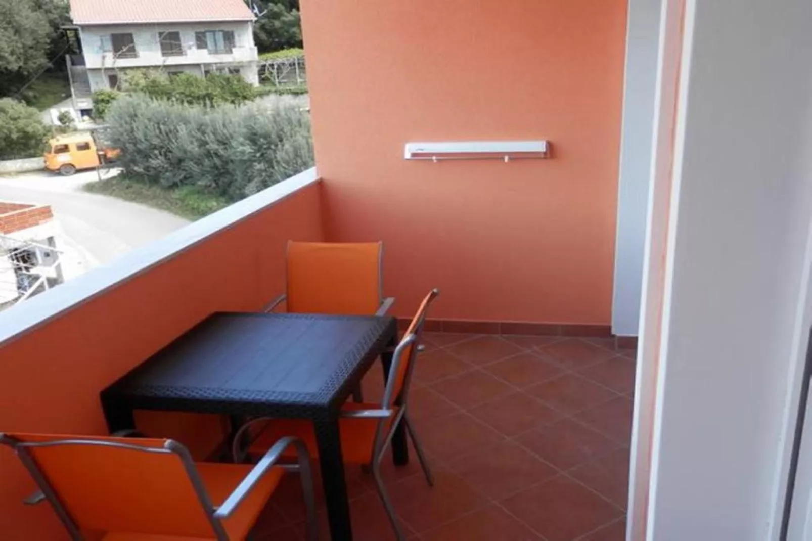 Apartments St Rialto - One Bedroom Apartment with Balcony and Sea View (A5)-Terrace balcony