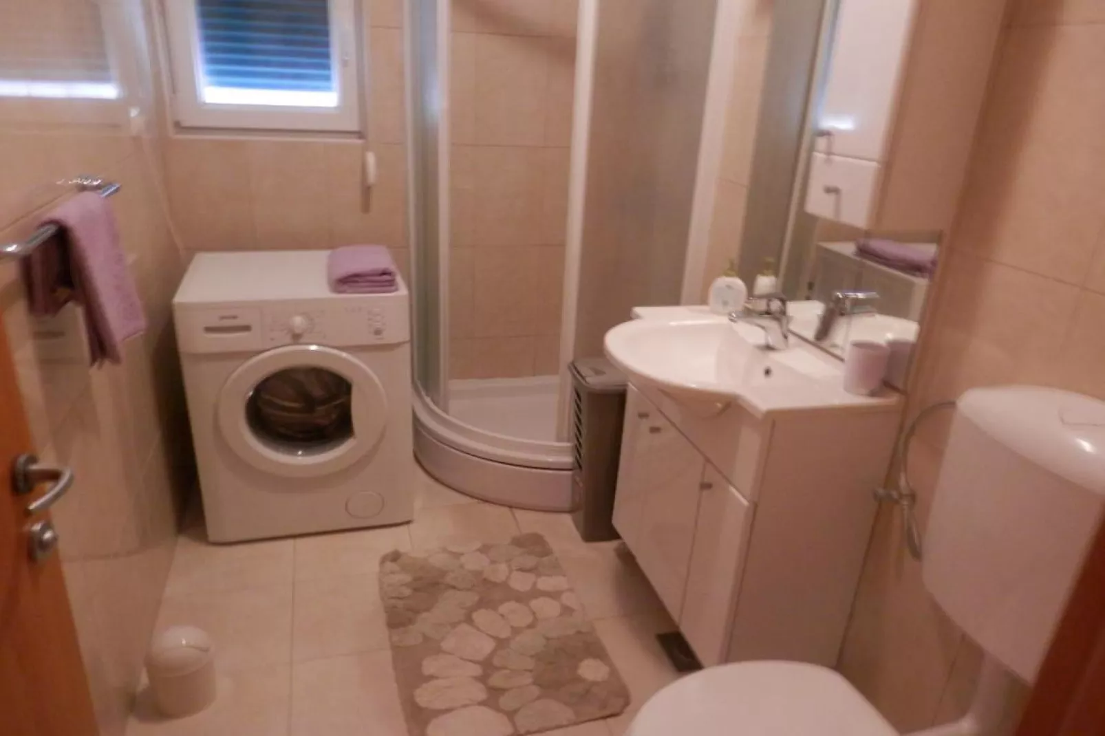 Apartments St Rialto - Comfort One-Bedroom Apartment with Balcony and Sea View (A4)-Salle de bain