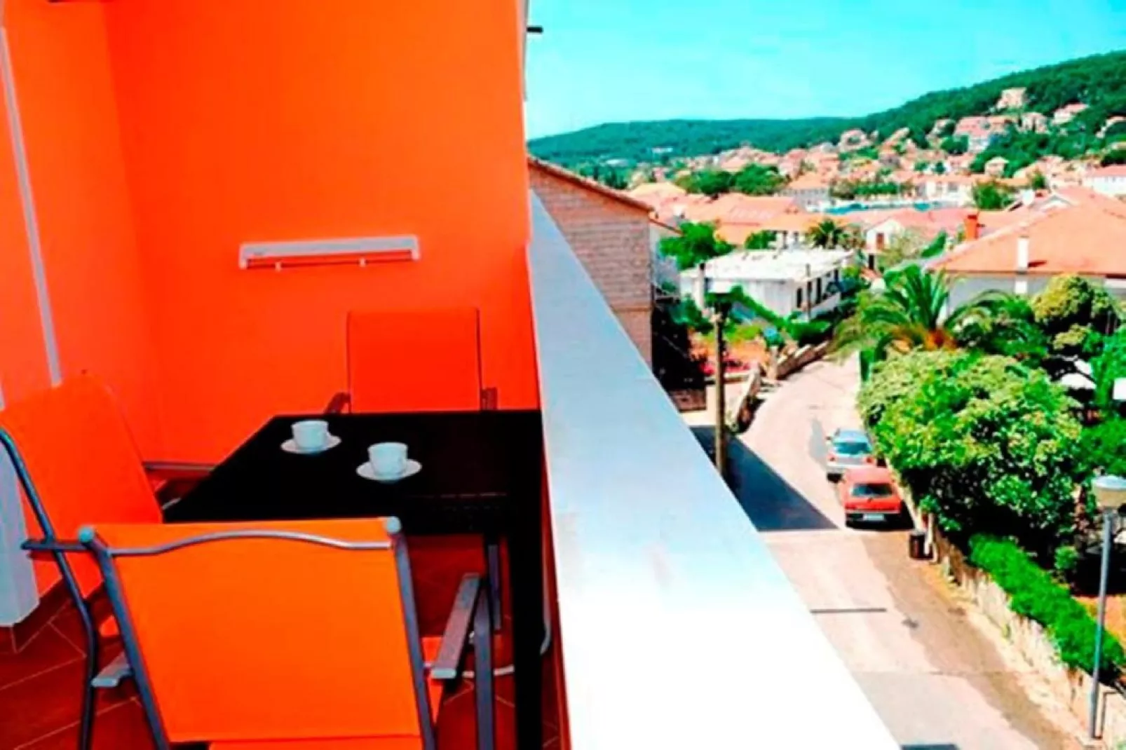 Apartments St Rialto - Comfort One-Bedroom Apartment with Balcony and Sea View (A4)-Balcon-terrasse