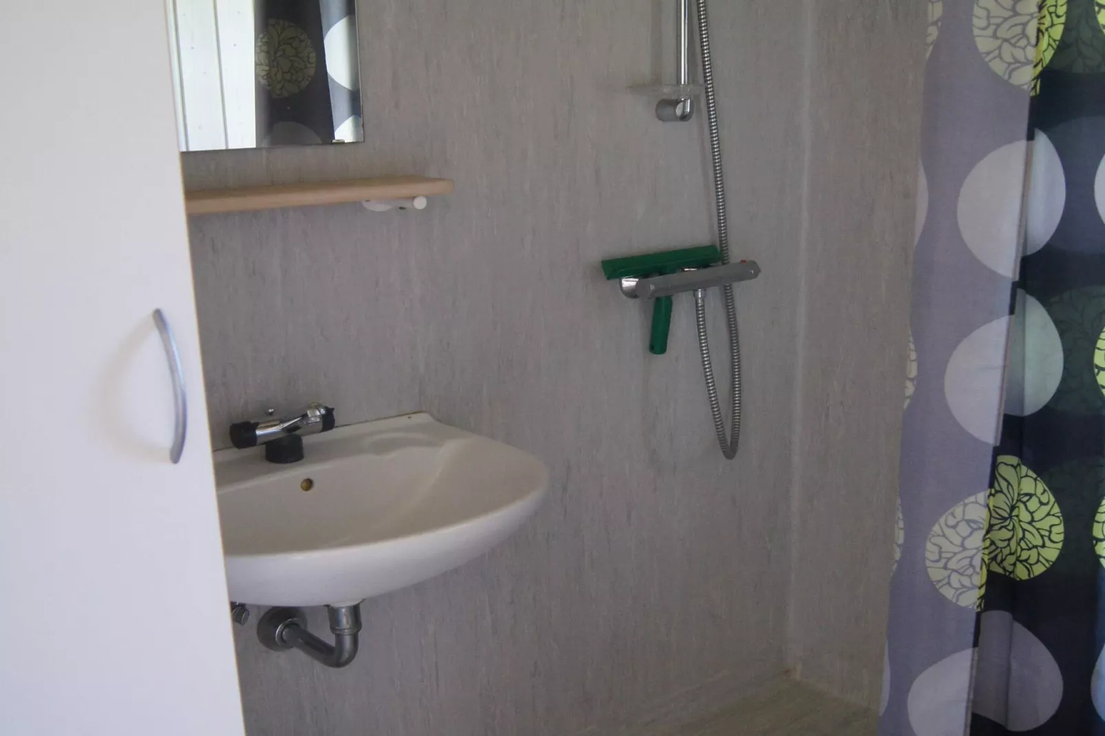 Cabin in camping resort with patio-Indoor