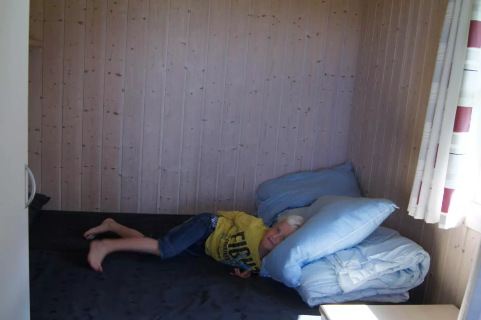 Cabin in camping resort with patio-Indoor