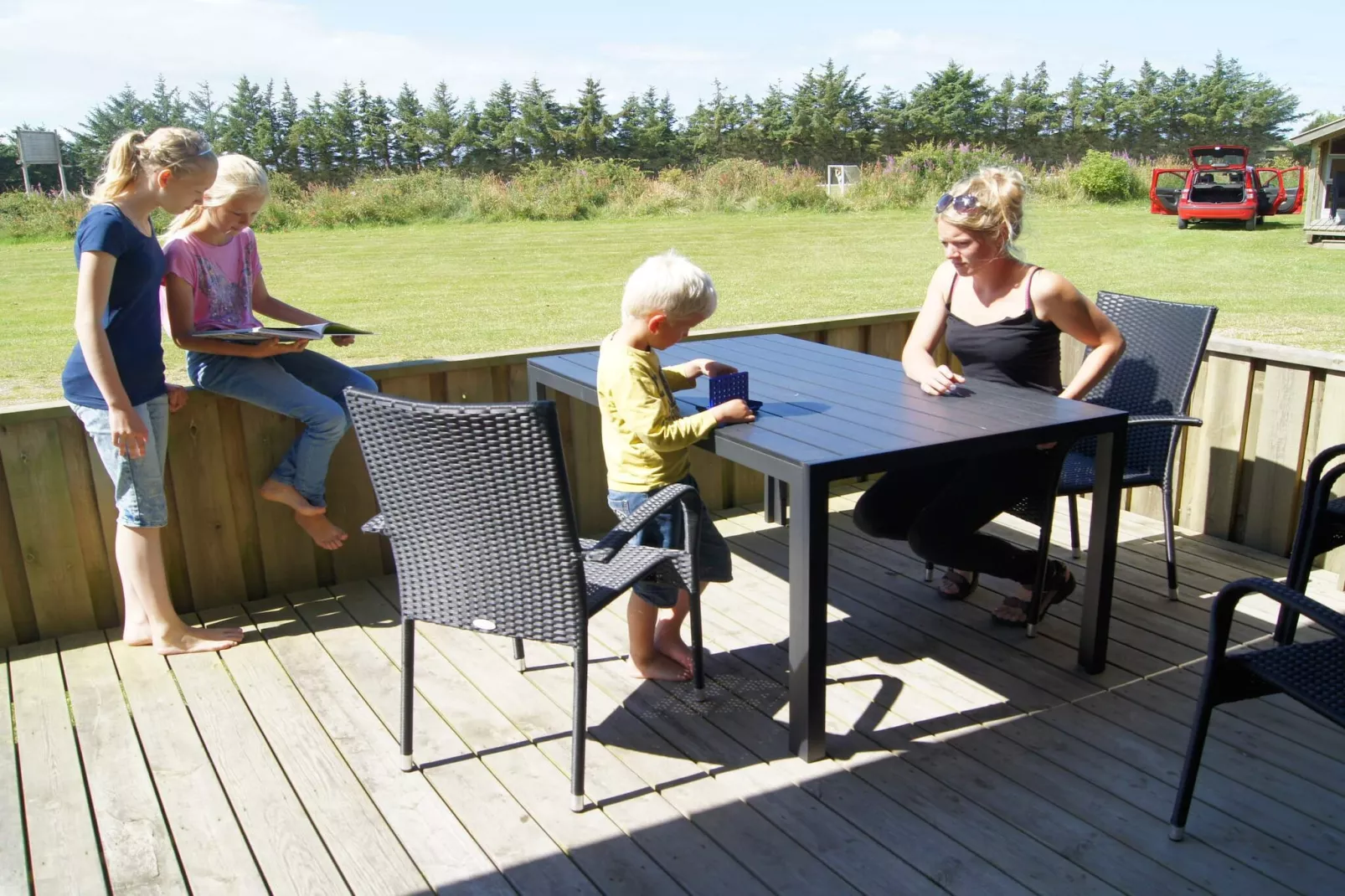 Cabin in camping resort near beach-Outdoor