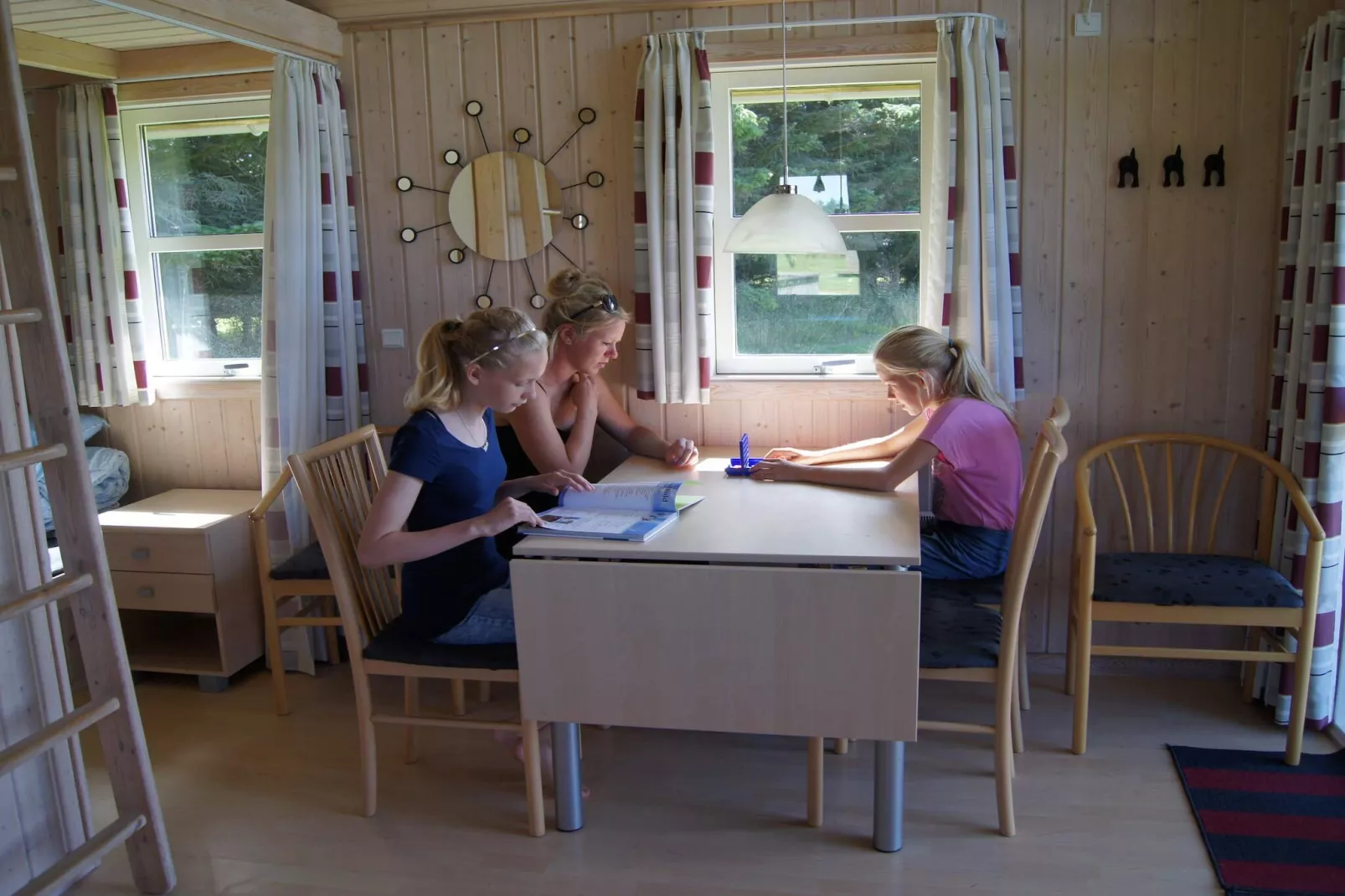 Cabin in camping resort near beach-Indoor