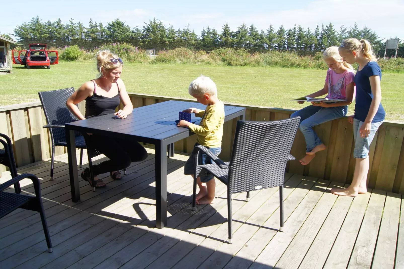 Cabin in camping resort with activities-Outdoor