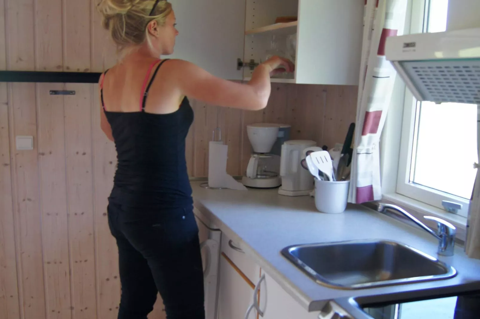 Cabin in camping resort with activities-Indoor