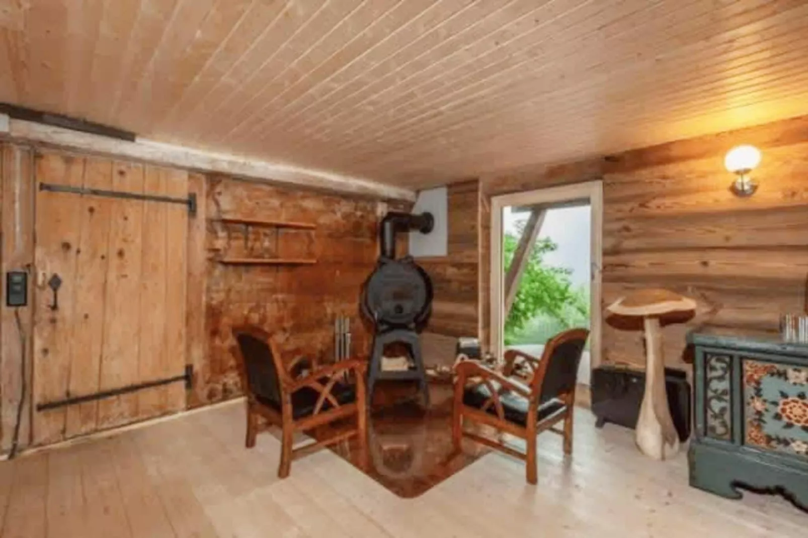 Alps Chalet for Big Group with Sauna & Yoga Terrace-Dining room
