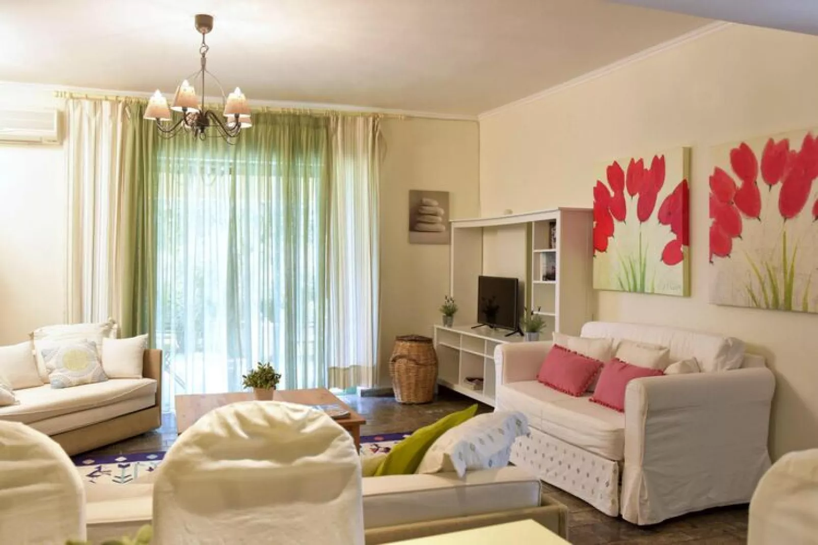 Apartments Isabella Country House, Gouvia-Suite-Living room