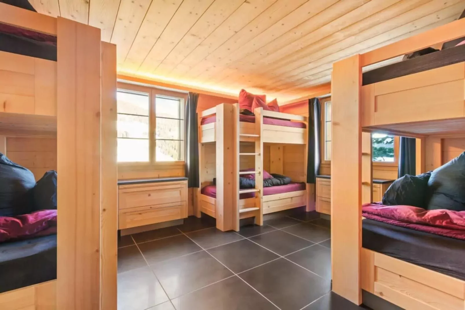 Beautiful Modern Chalet in the Gstaad Region-Bedroom