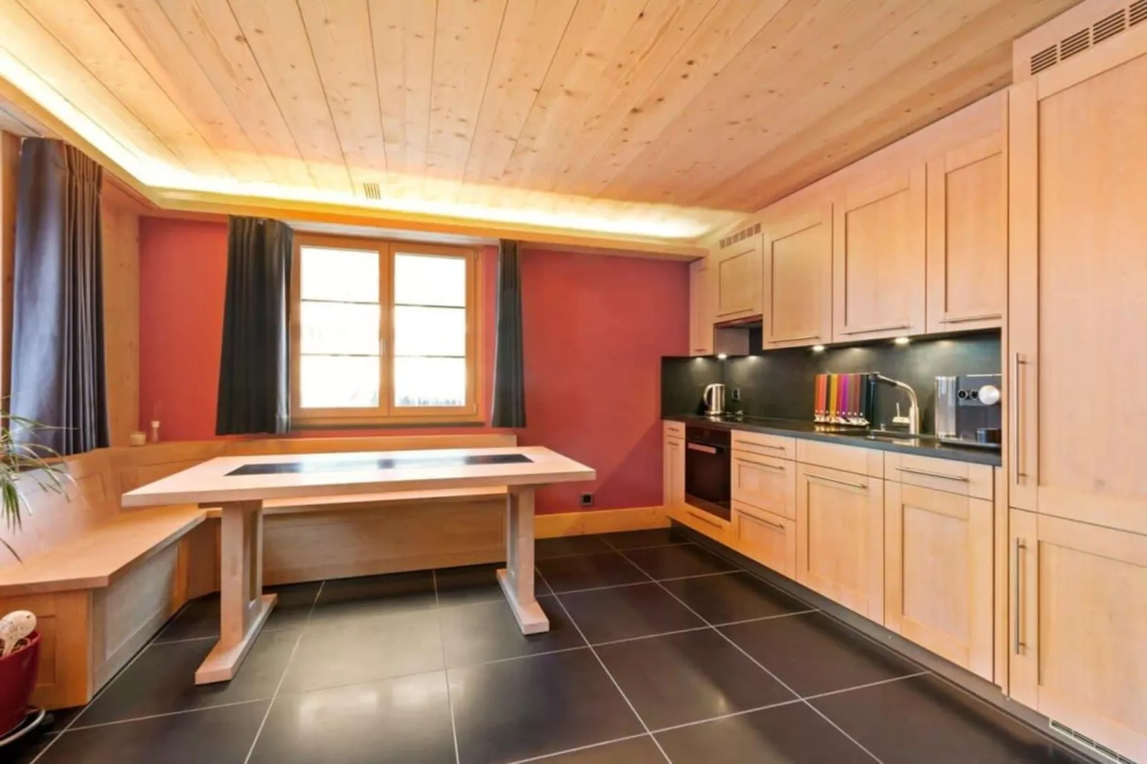 Beautiful Modern Chalet in the Gstaad Region-Kitchen