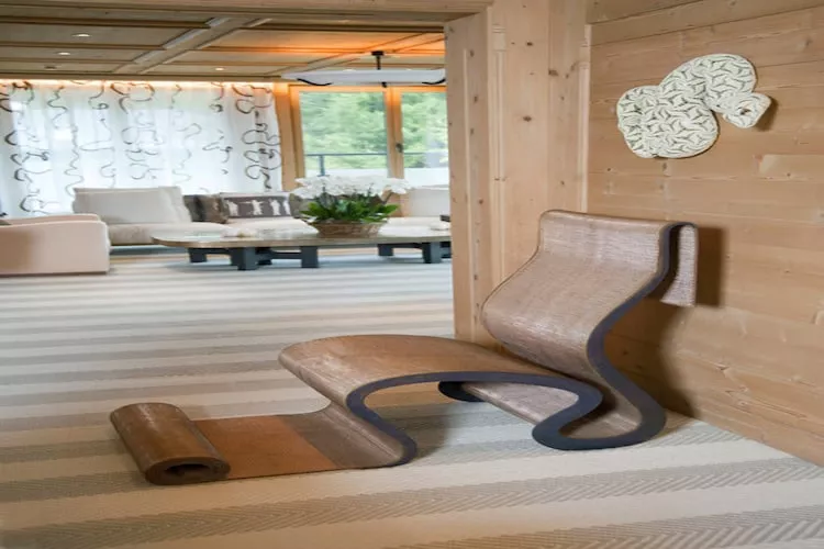 Luxurious Alpine Flat With Hotel Amenities-Living room