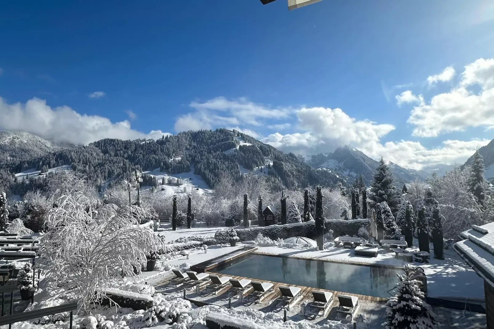 Luxurious Alpine Flat With Hotel Amenities-Exterior winter