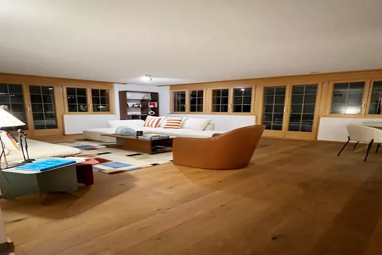 Great apartment close to the romantic Arnen lake-Living room