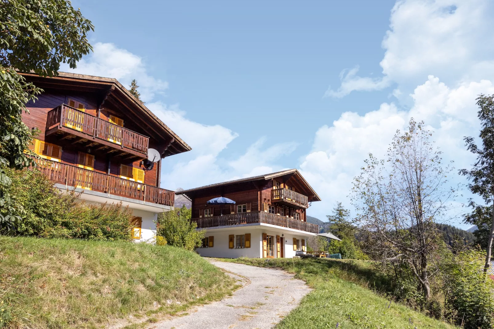 Chalet Verrel-Außenbereich Sommer