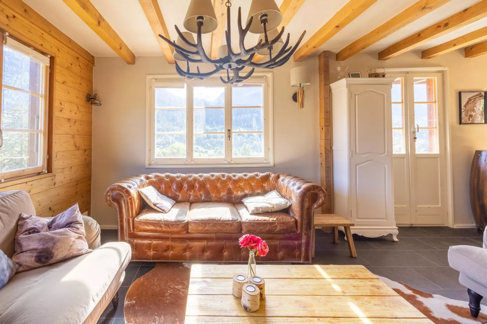 Chalet Verrel-Wohnzimmer