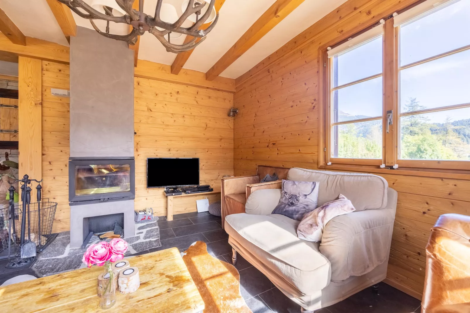 Chalet Verrel-Wohnzimmer